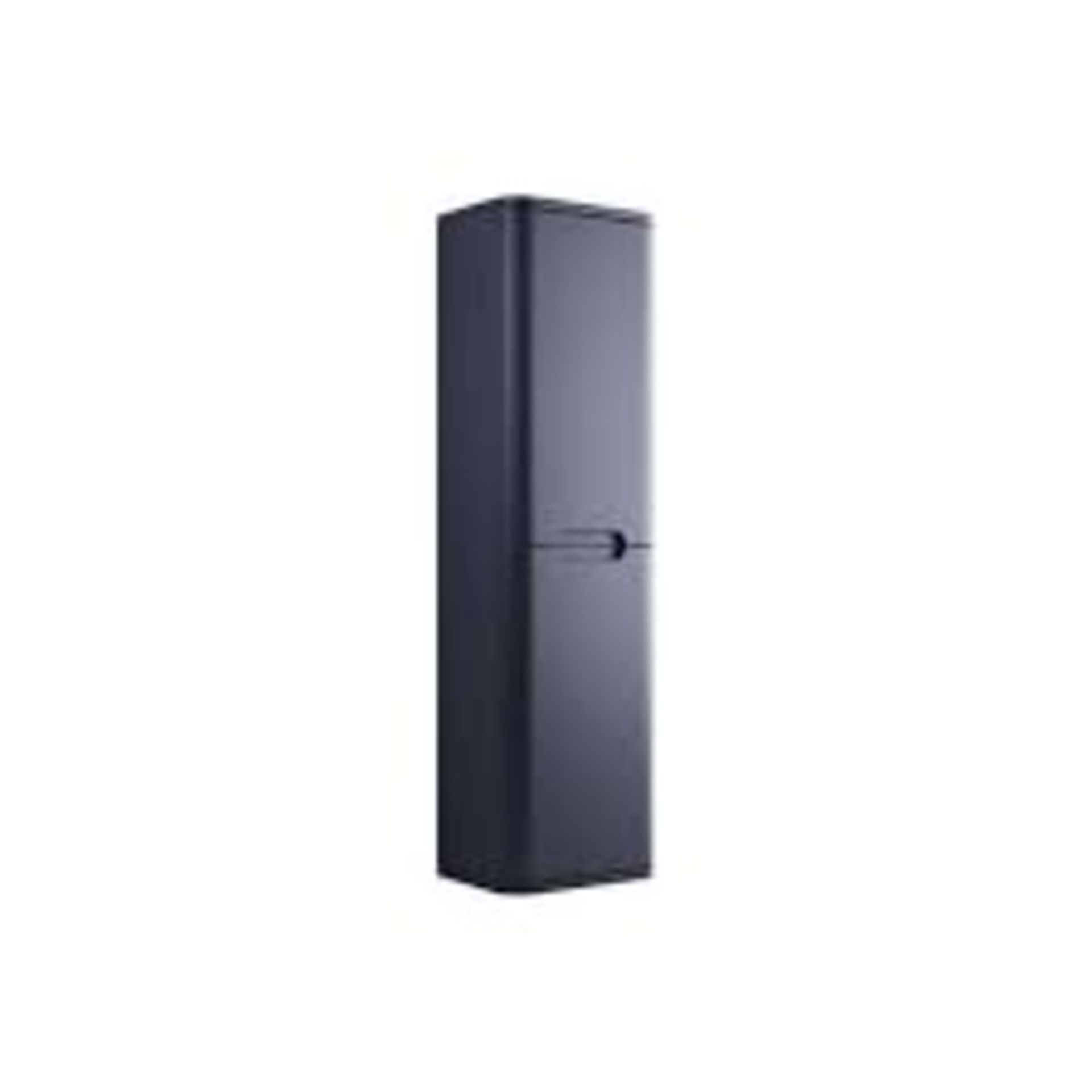 New (C22) Lambra 350mm 2 Door Wall Hung Tall Unit - Matt Indigo. RRP £324.99.Lambra Modular B... - Image 3 of 3