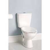 New (T77) Toilet-To-Go Close-Coupled Toilet Dual-Flush 6Ltr (78711). Dual-Flush 6Ltr Cistern C...