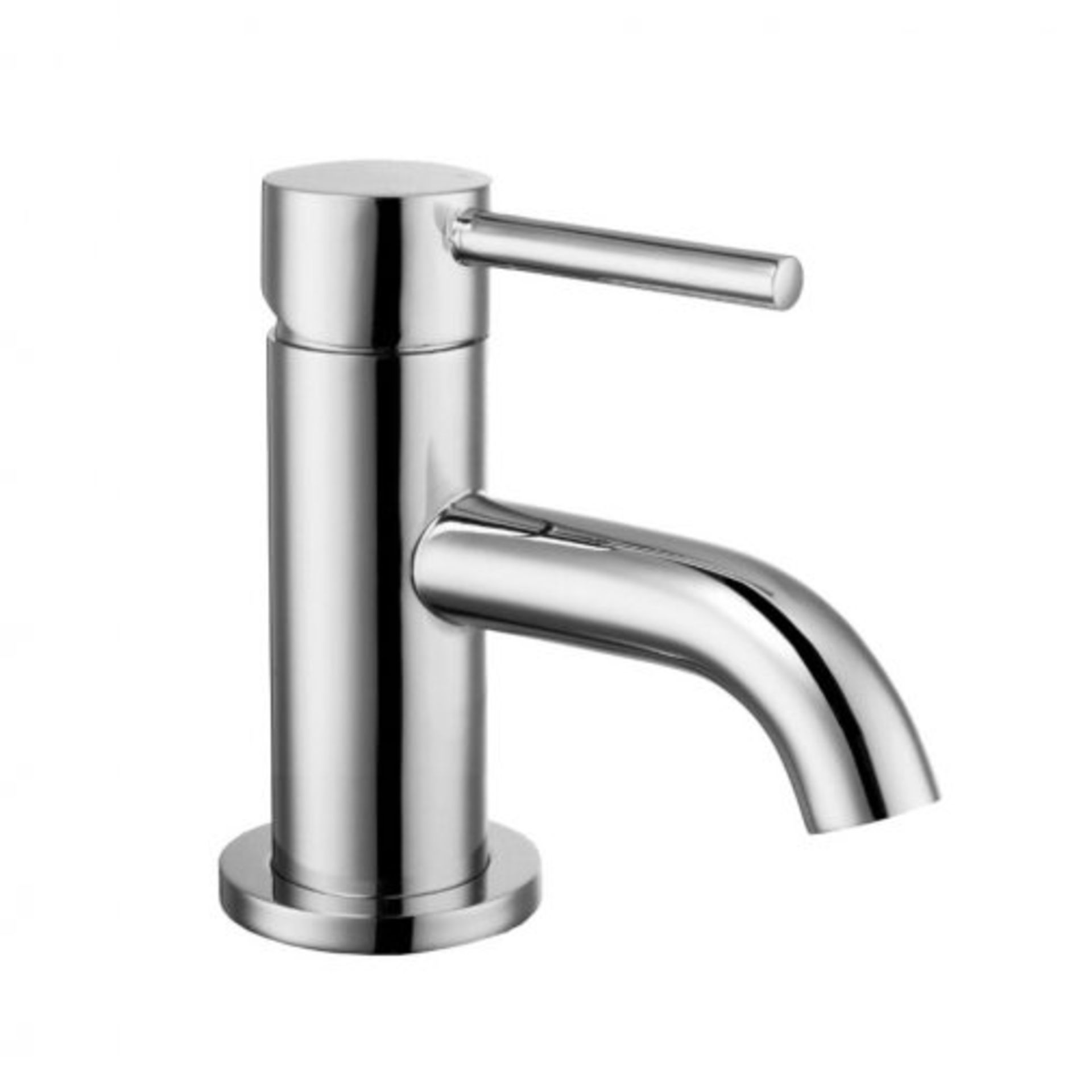 New (Aa122) Synergy Tec Studio G Mini Basin Mixer Tap With Click Clack Waste - Chrome. Soft Rou... - Image 2 of 2