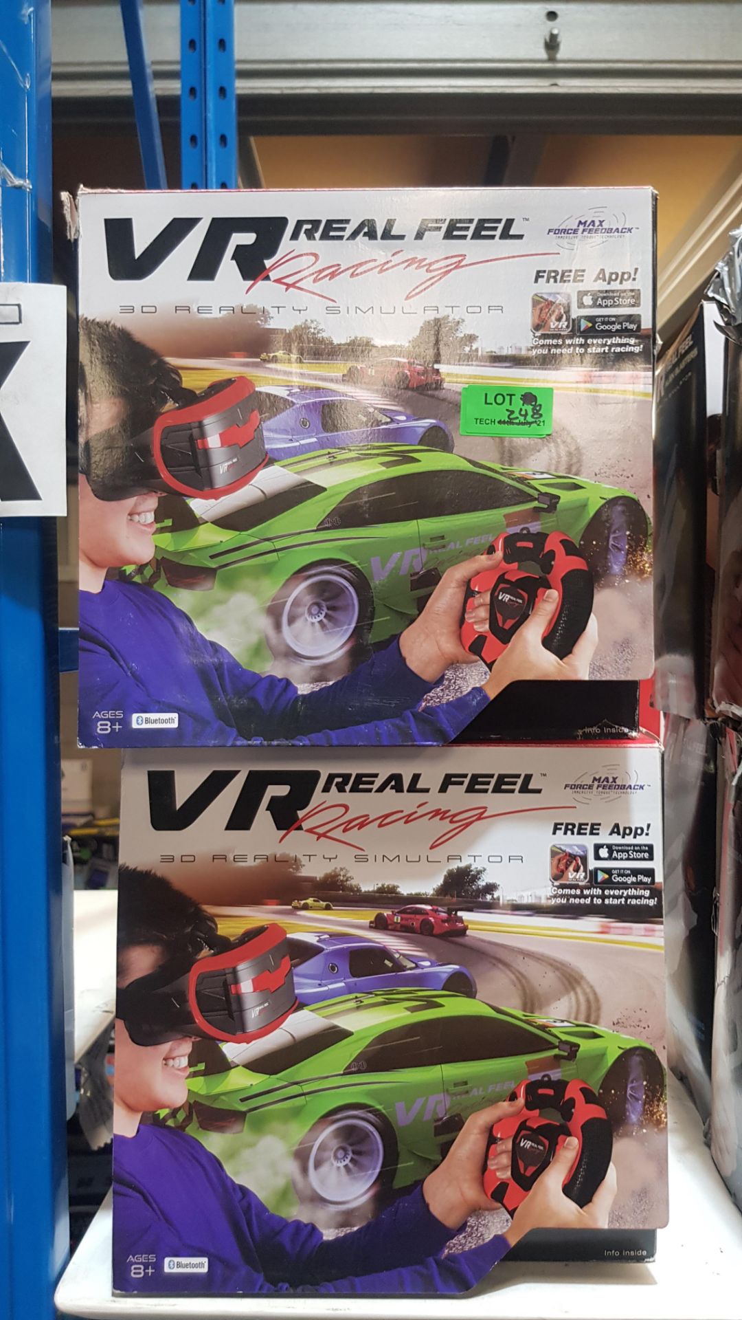 (R1J) 4x VR Real Feel Racing 3D Reality Simulator - Image 2 of 2