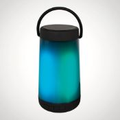 (R14E) 12x Items. 4x He Lantern Light Show Speaker With Powerbank And FM Radio. 7x Laser Twilight P