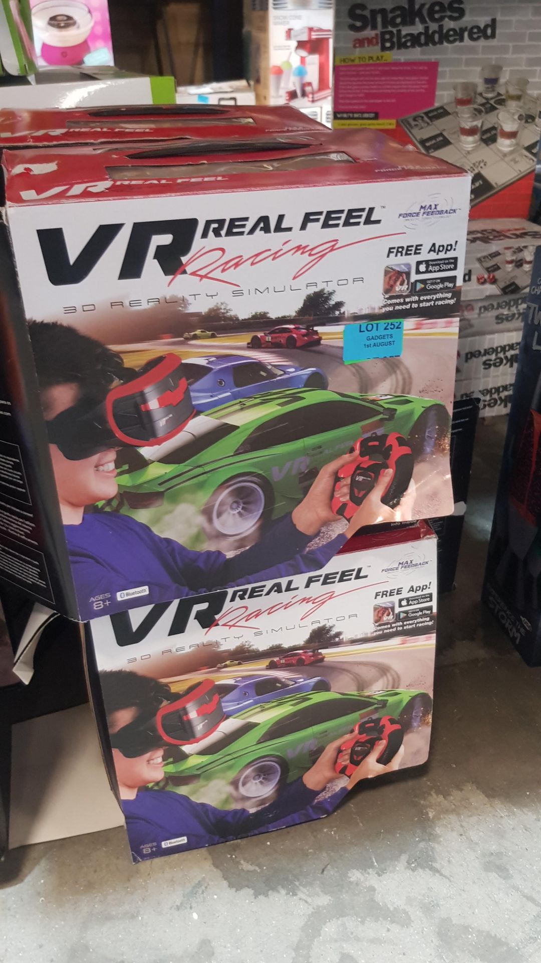 (R1I) 4x VR Real Feel Racing 3D Reality Simulator - Image 2 of 2