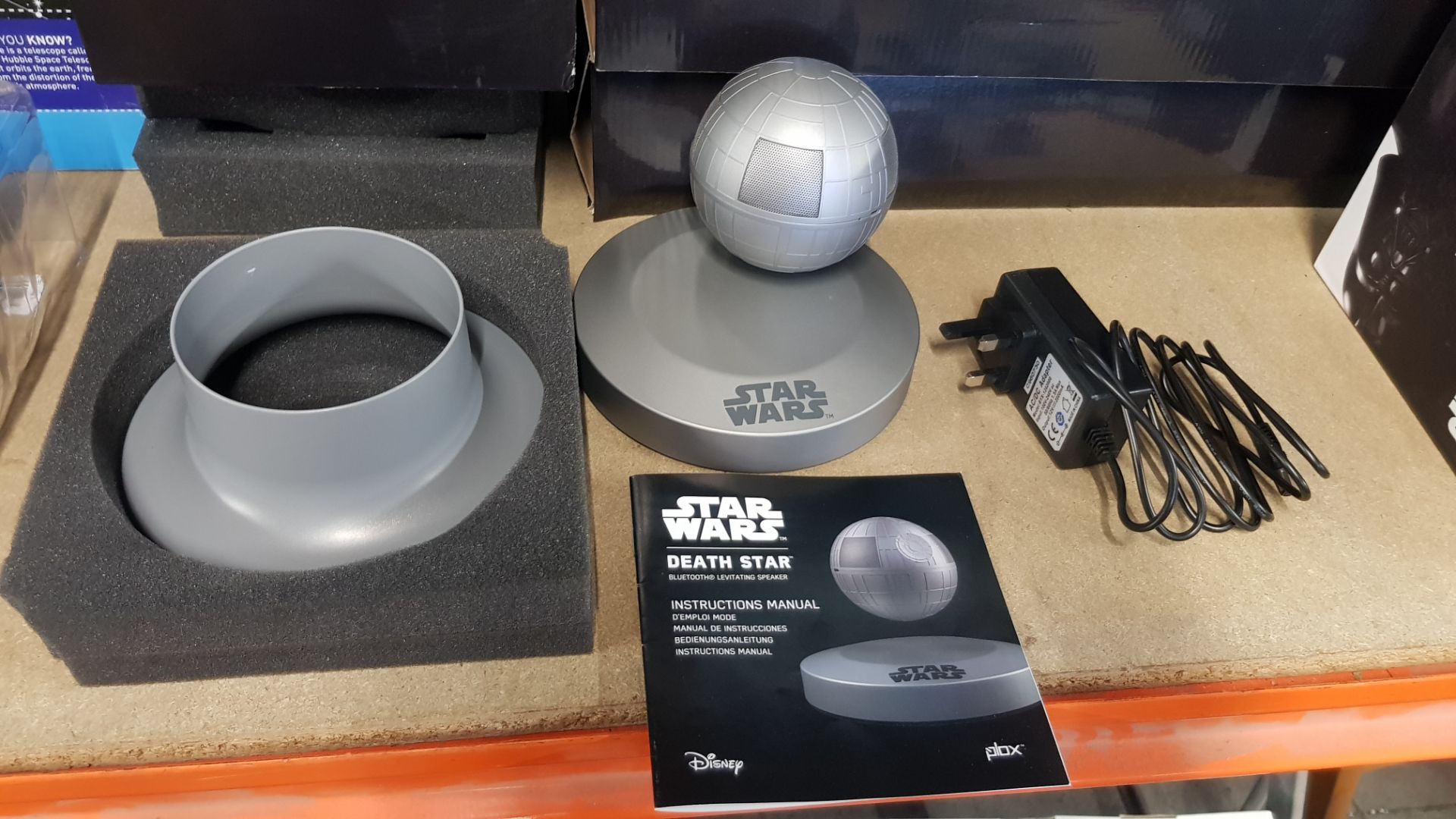 (R13F) 1x Plox Disney Star Wars Death Star Bluetooth Levitating Speaker RRP £129 - Image 3 of 3