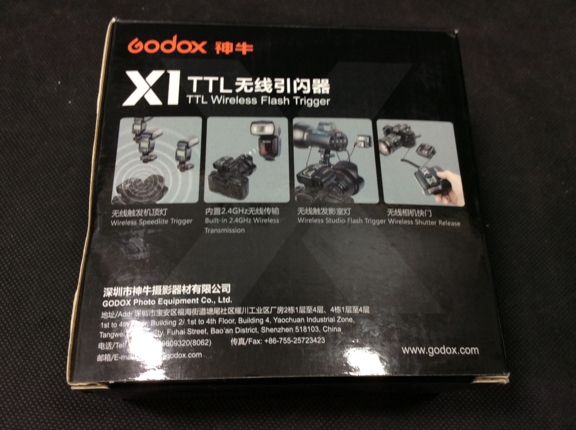 Godox TTL Wireless Flash Trigger Model X1 - Image 2 of 2