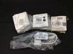 Bag of Electrical Items To Include Sensio IP44 Round Cabinet Light