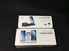 2x Mixed Multi Function Charging Stand
