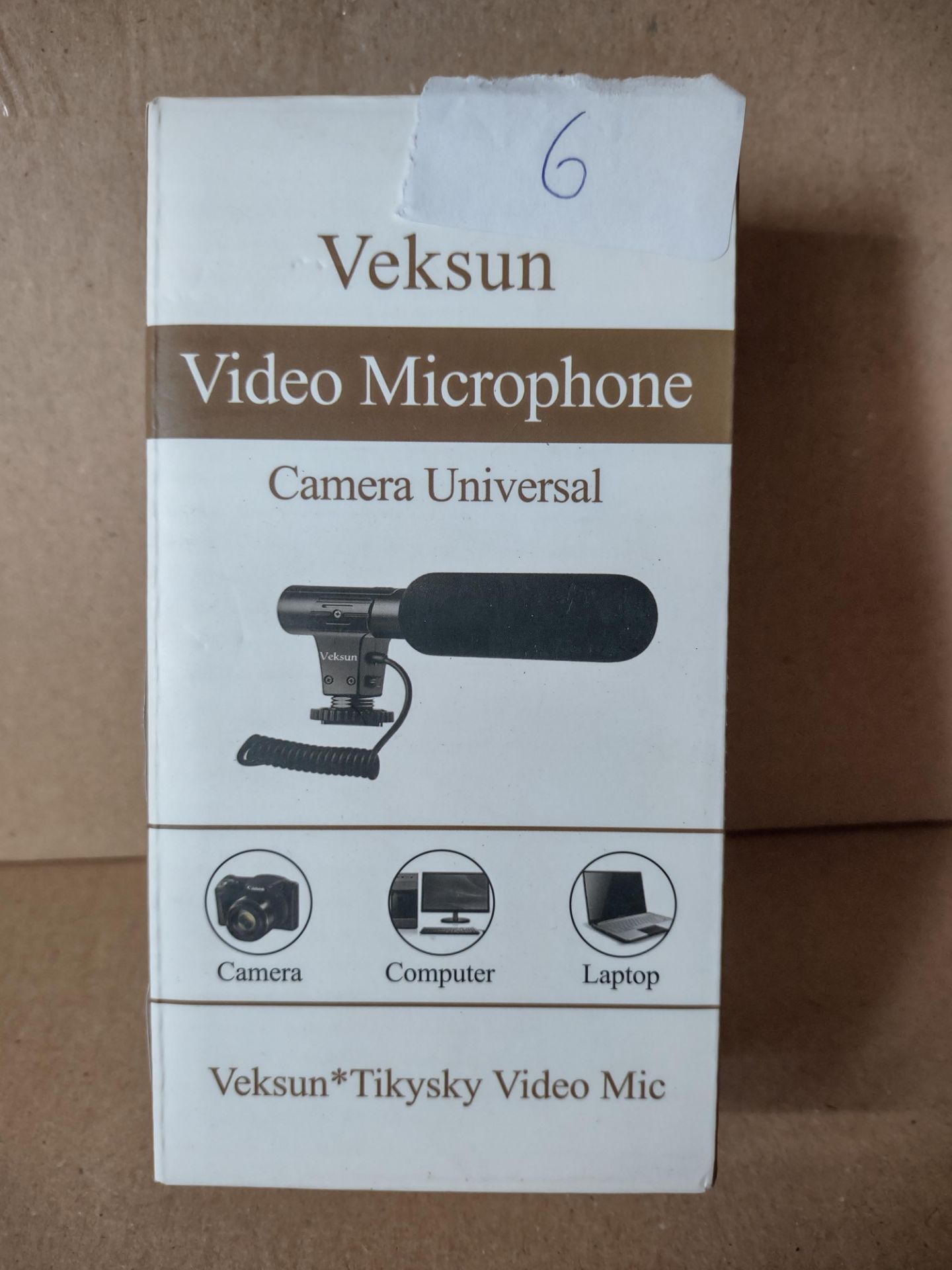 Veksou Video Microphone RRP £45 Grade U.