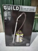 Guild 30L Wet & Dry Vacum RRP £90 Grade U.