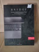 Brydge Wireless Magnetic Keyboard Cover for 12.9 Ipad pro RRP £100 Grade U.