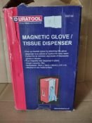 Duratool Magnetic glove/tissue holder RRP £15 Grade U.