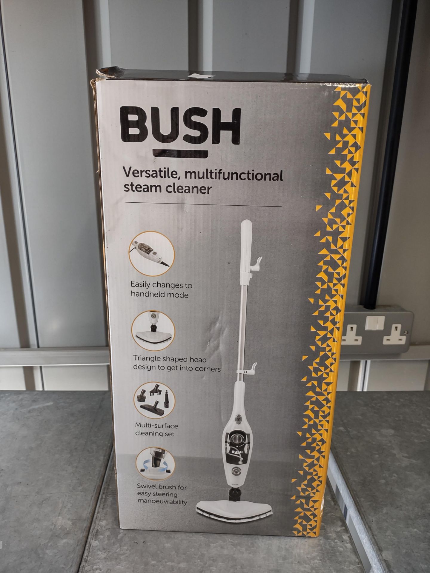 Bush Versatile Multifunctional Steam Cleaner RRP £40 Grade U.