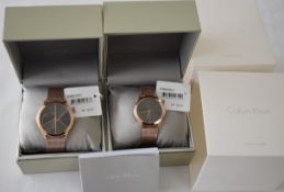 Calvin klein His/Her K3M21621/K3M22621 Watches