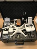 DJI Phantom 4 Drone, Carry Case, Backpack 3 Batteries - Fully Loaded