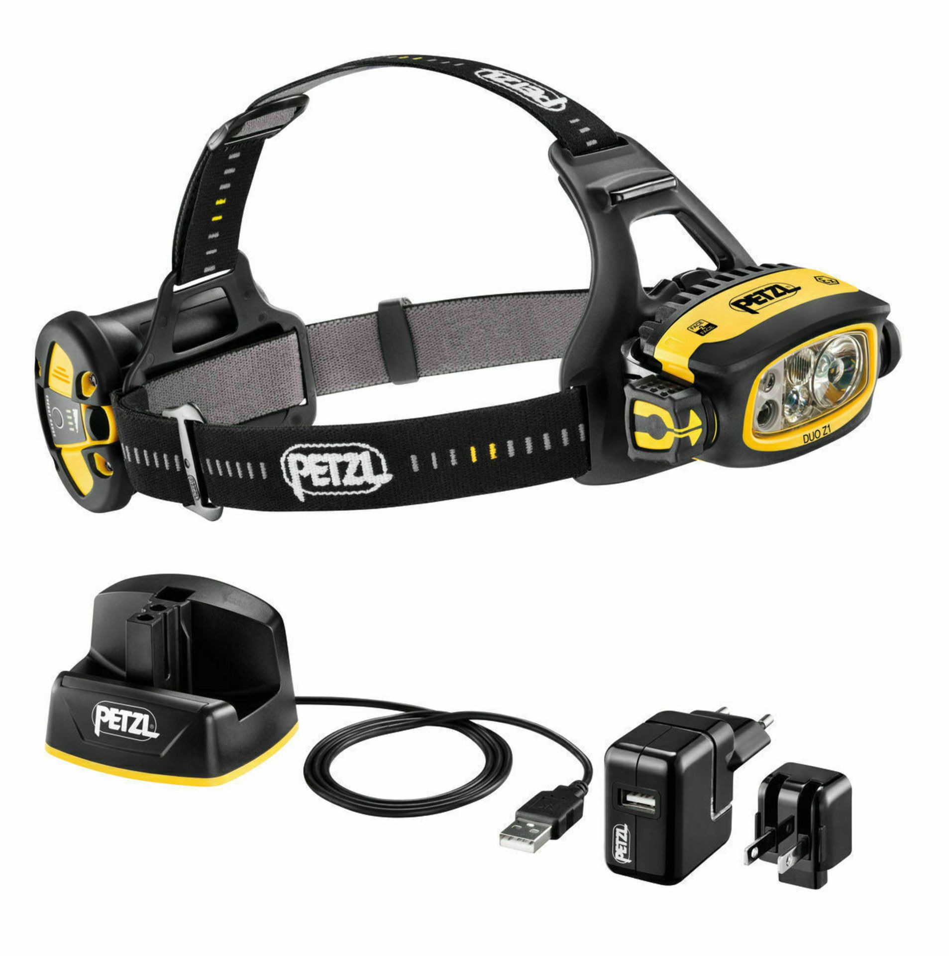 PETZL Unisex's Duo Z1 HEADLAMP, Multicolour, small