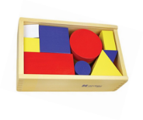 Andreu Toys 16164 Logic Blocks Set, Multicolour, 24.5 x 15 x 8 cm