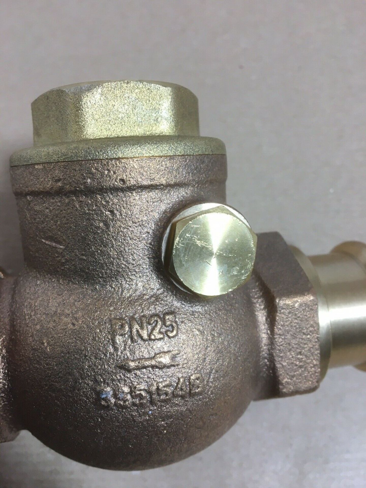 3 x Pegler PS1060A Press-fit Swing Check Valve, XPress Ends For Steel Tube - Image 2 of 5