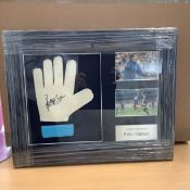 Peter Shilton Signed Framed Glove