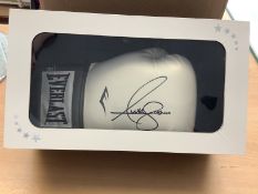 Anthony Joshua Signed Everlast Boxing Glove In Box.