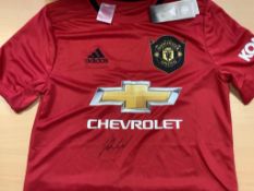 Marcus Rashford Manchester United Signed Shirt