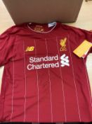 Mo Salah Signed Liverpool Shirt