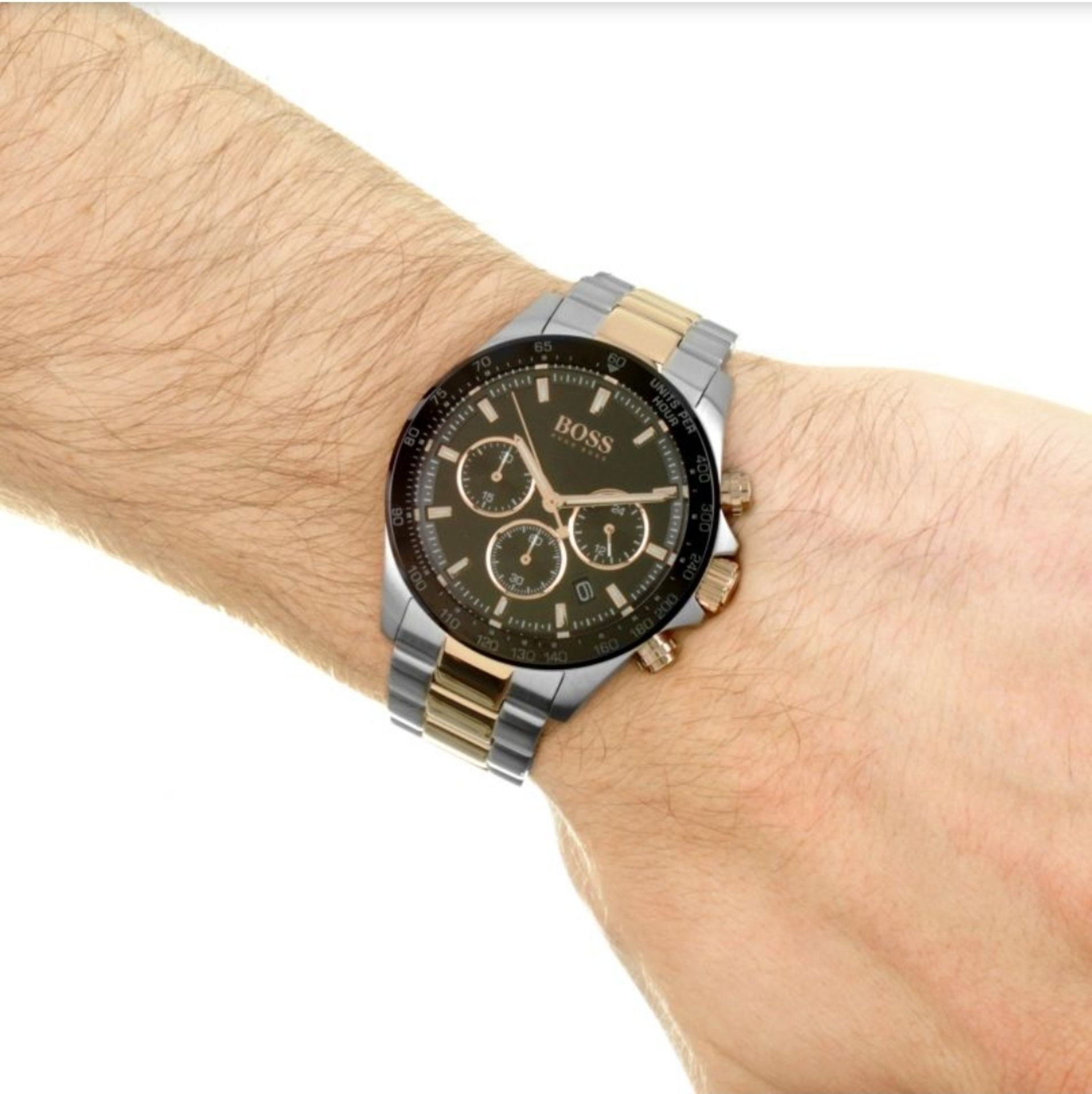 Hugo Boss 1513757 Men's Hero Sport Lux Two-Tone Chronograph Watch - Image 2 of 6