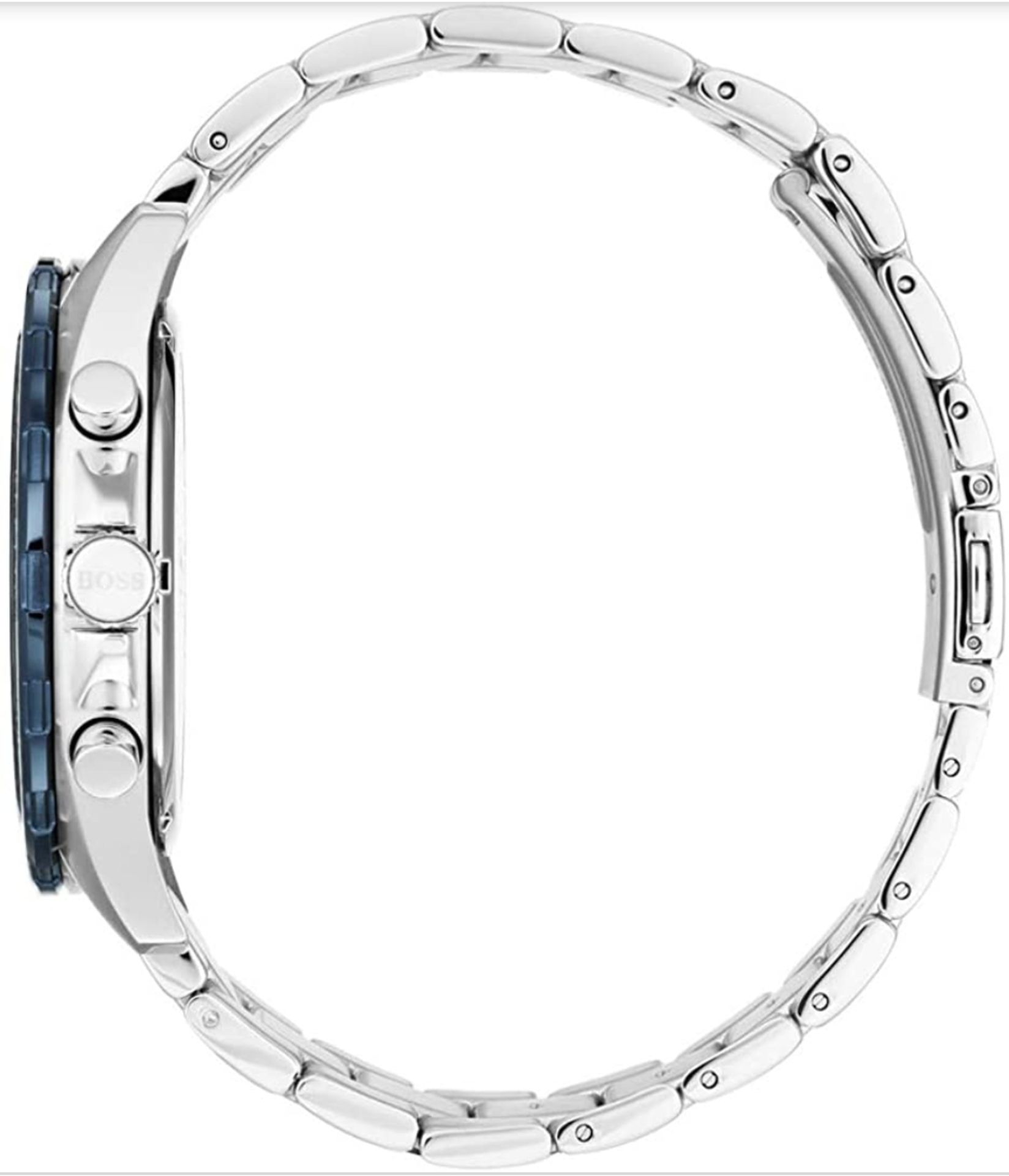 Hugo Boss Men's Intensity Silver Bracelet Chronograph Watch - Image 3 of 5