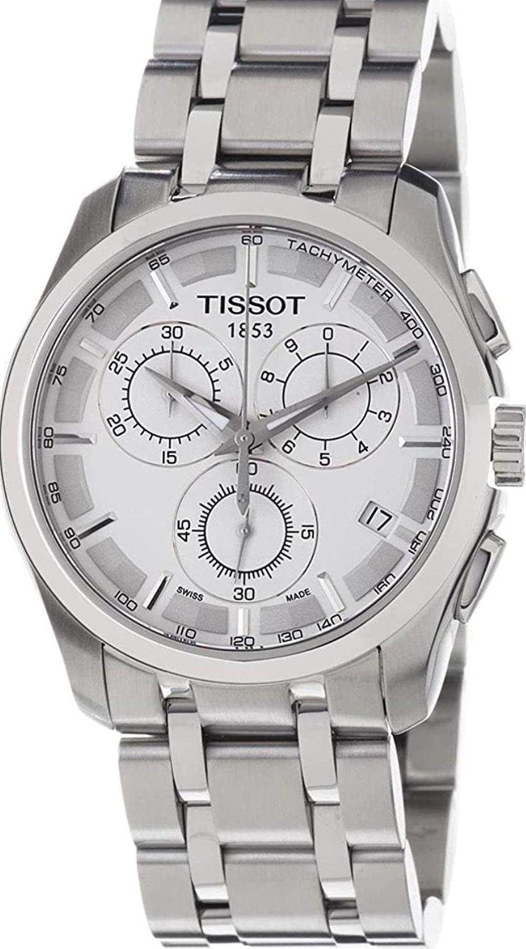 Tissot T035.617.11.031.00 Couturier Stainless Steel Men's Watch - Image 2 of 4