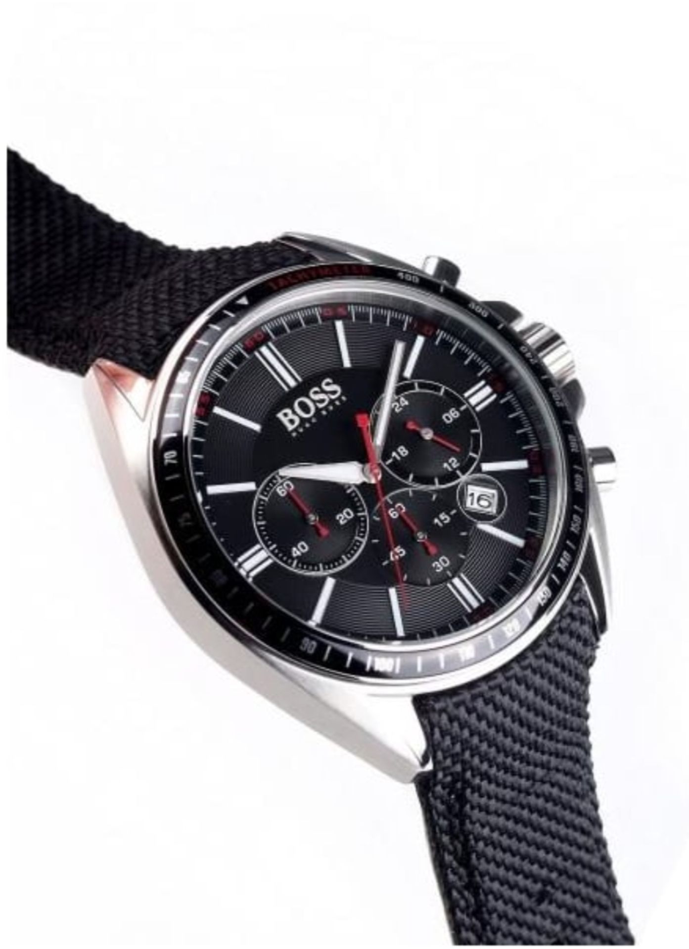 Hugo Boss 1513087 Men's Drivers Quartz Chronograph Watch - Image 3 of 5