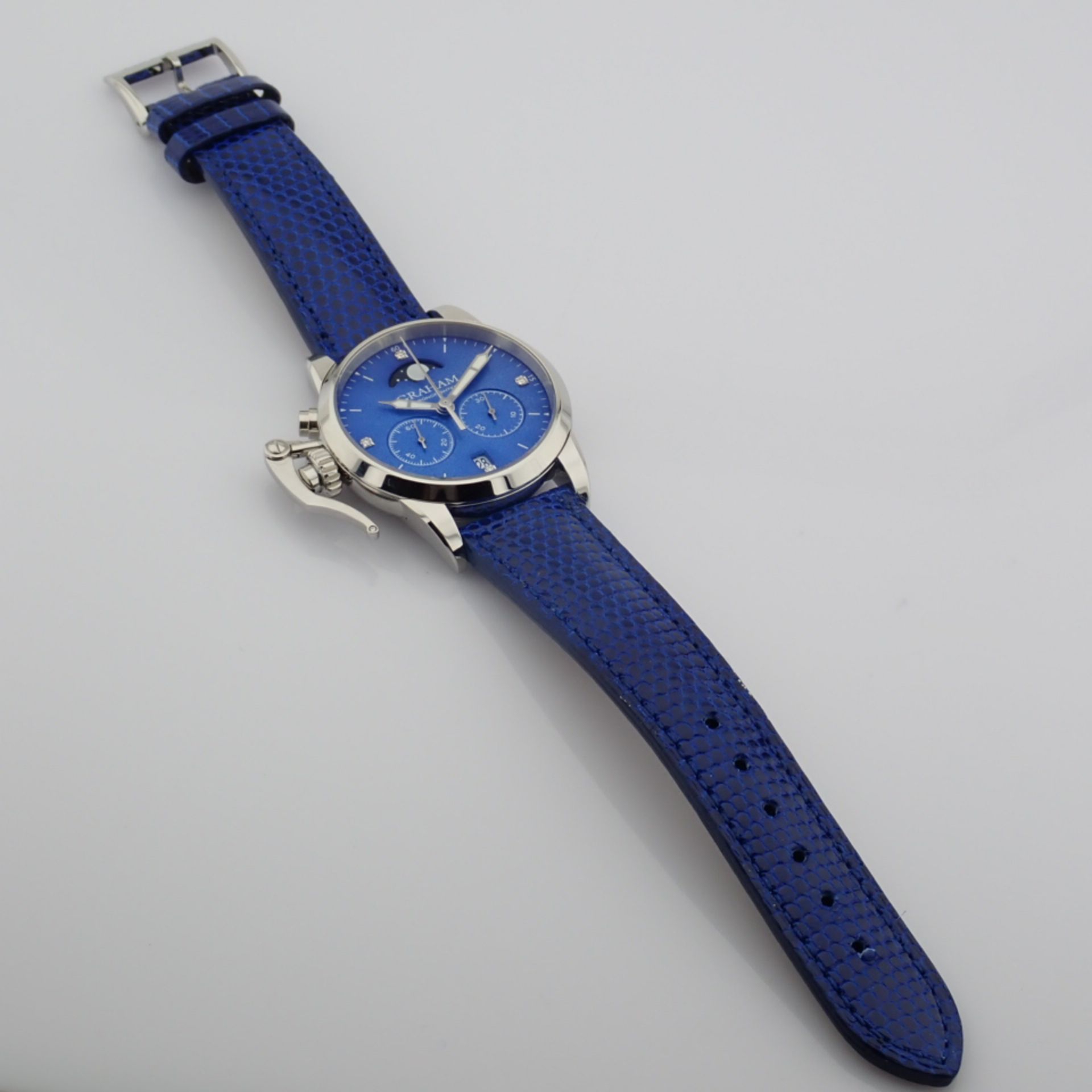 Graham / Chronofighter Lady Moon - Lady's Steel Wrist Watch - Image 15 of 15