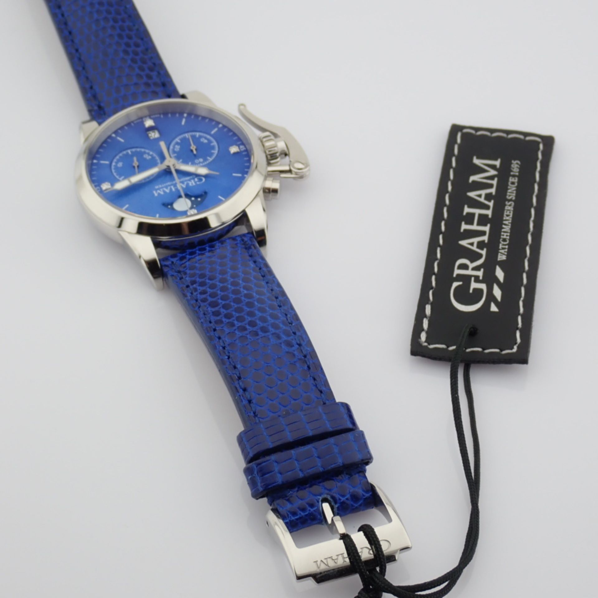 Graham / Chronofighter Lady Moon - Lady's Steel Wrist Watch - Image 9 of 15