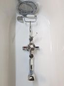 Traditional Thermostatic Shower Valve with hand shower and bath filler spout. HFVP003