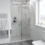 Mode Bathrooms 1200 8 / 10mm sliding shower door DSD 1202