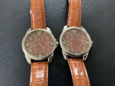 A Pair of Andre Francois Wristwatches (GS 160)
