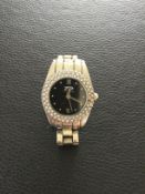 Decorative Time Design Diamante Ladies Quartz Wristwatch (GS79)