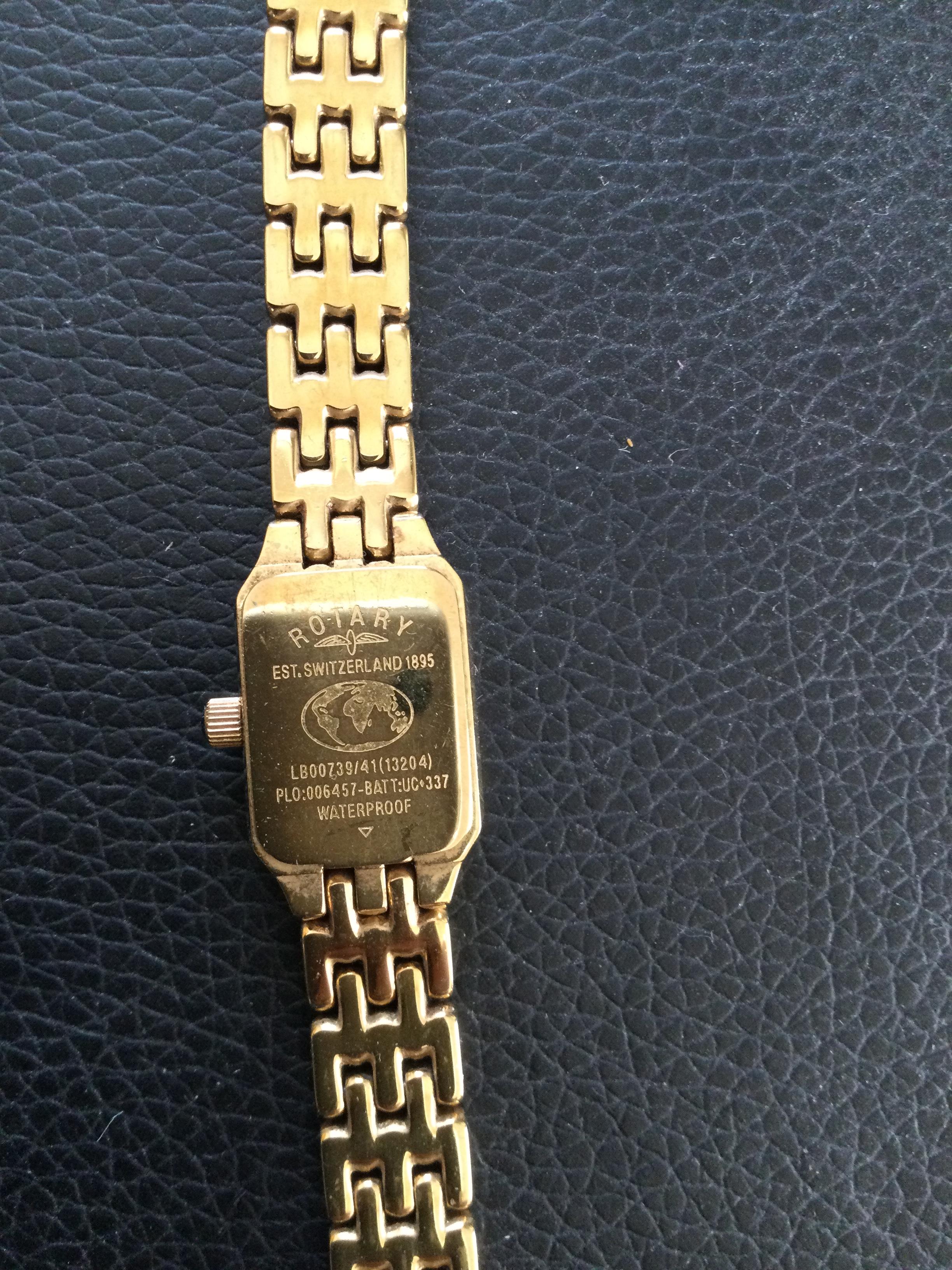 Rotary Gold Plated Ladies Wristwatch (Gs14) - Image 4 of 4