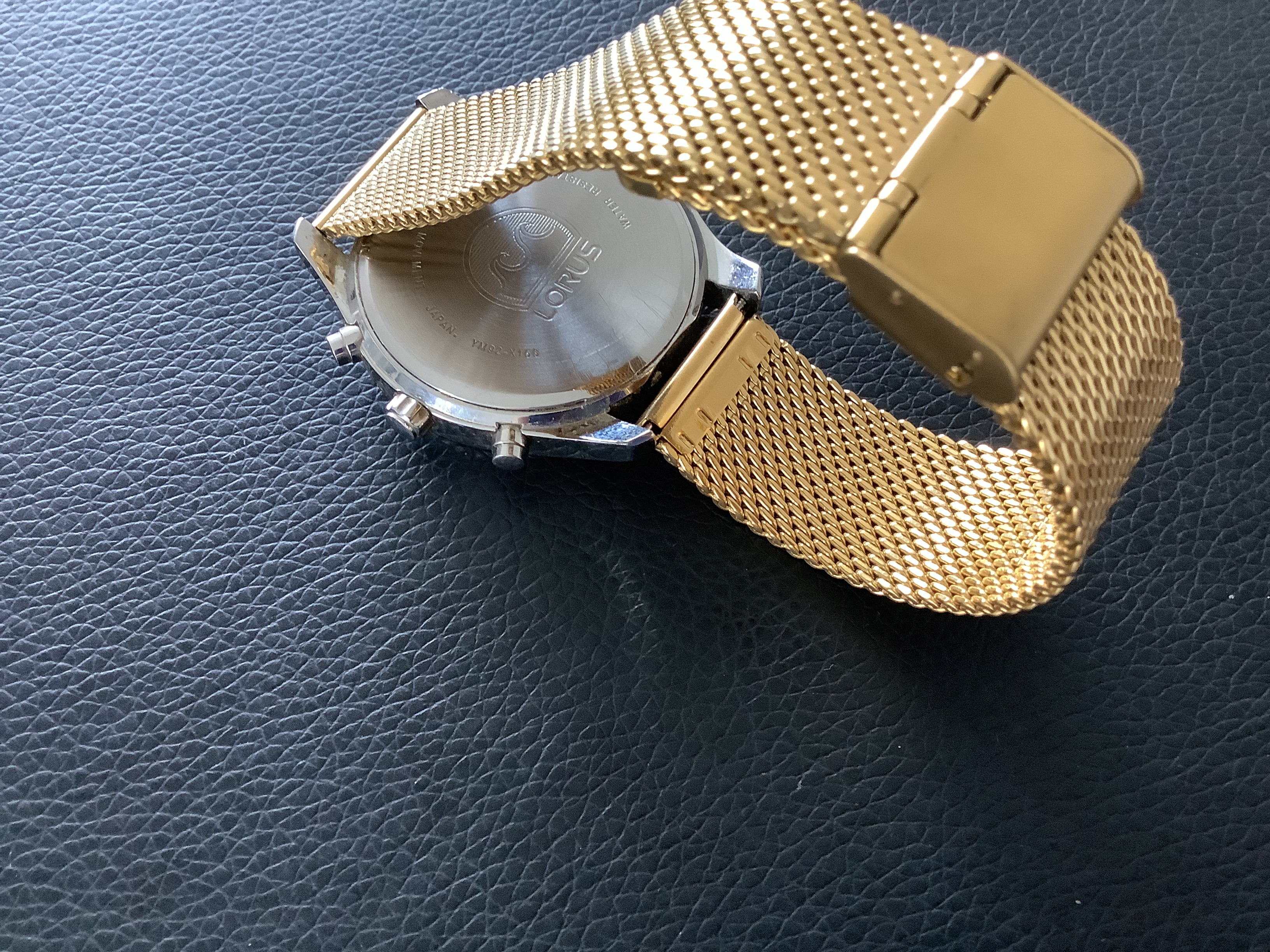 Smart & Elegant Lorus Gold Plated Chronograph Wristwatch (GS 183) - Image 4 of 6