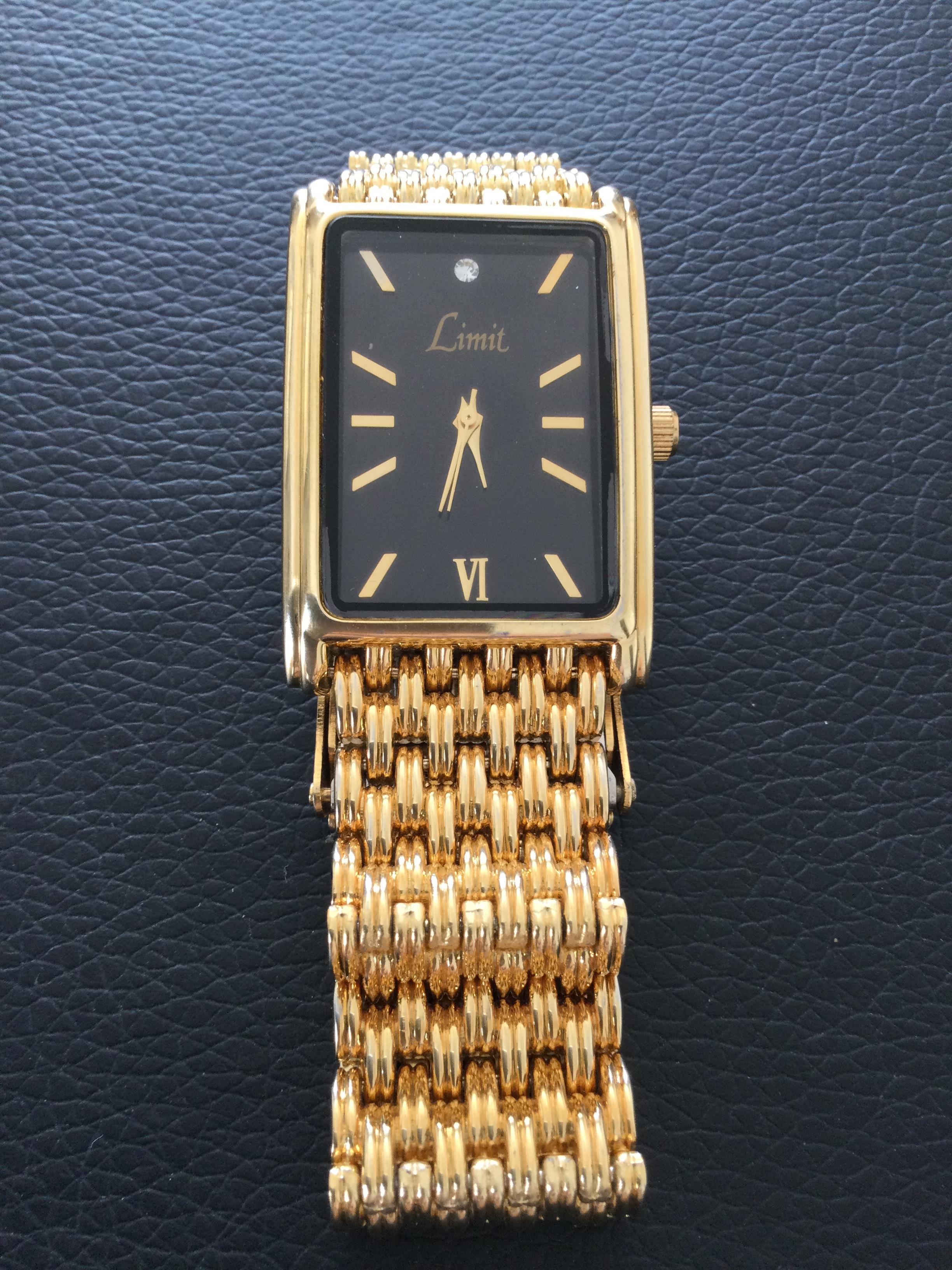 Limit Unisex Quartz Gold Plated Wristwatch (Gs58) - Image 9 of 10