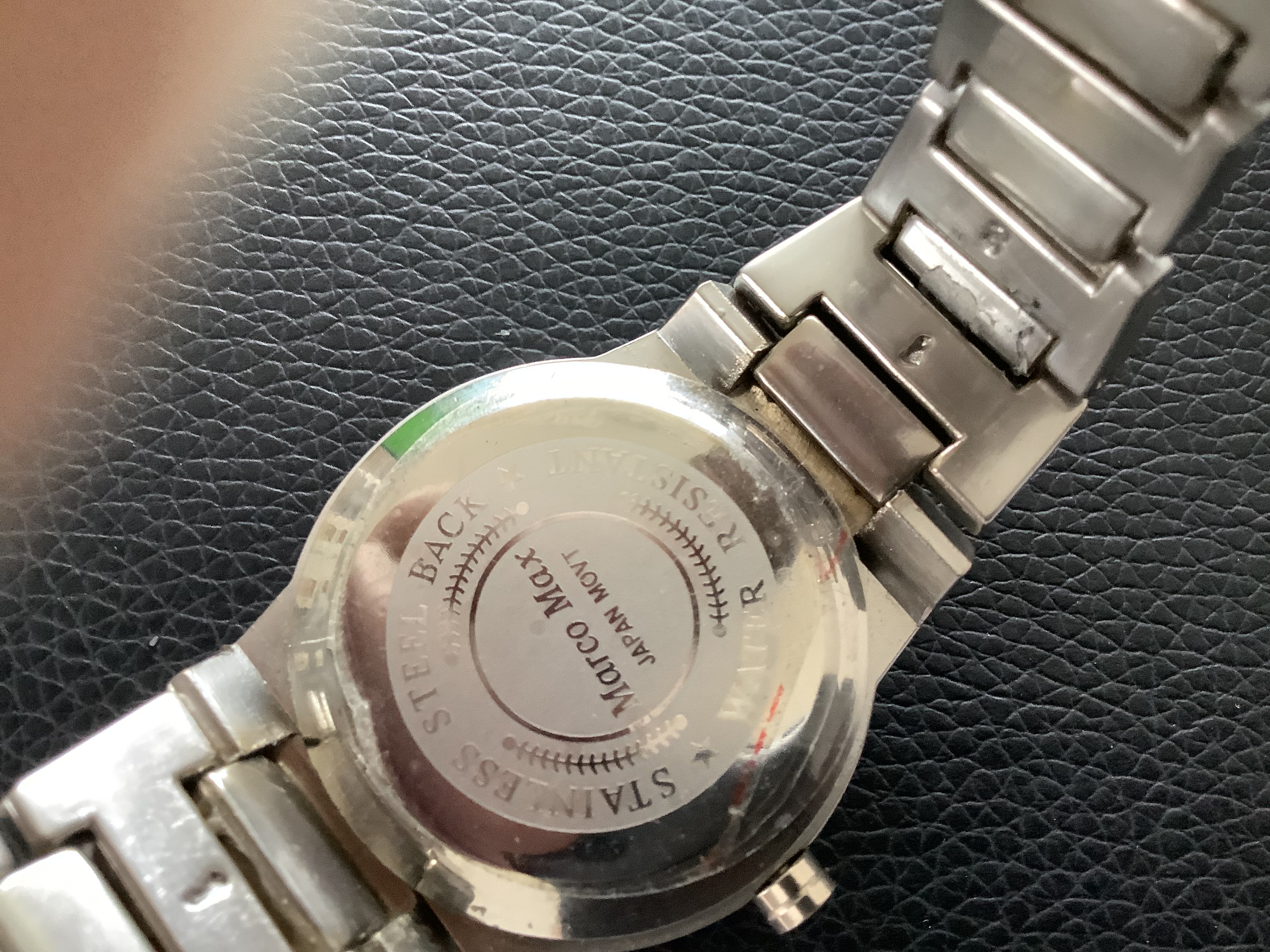 Marco Max 'As New' Gents Wristwatch with Mirror Effect Face (GS 153) - Image 6 of 6