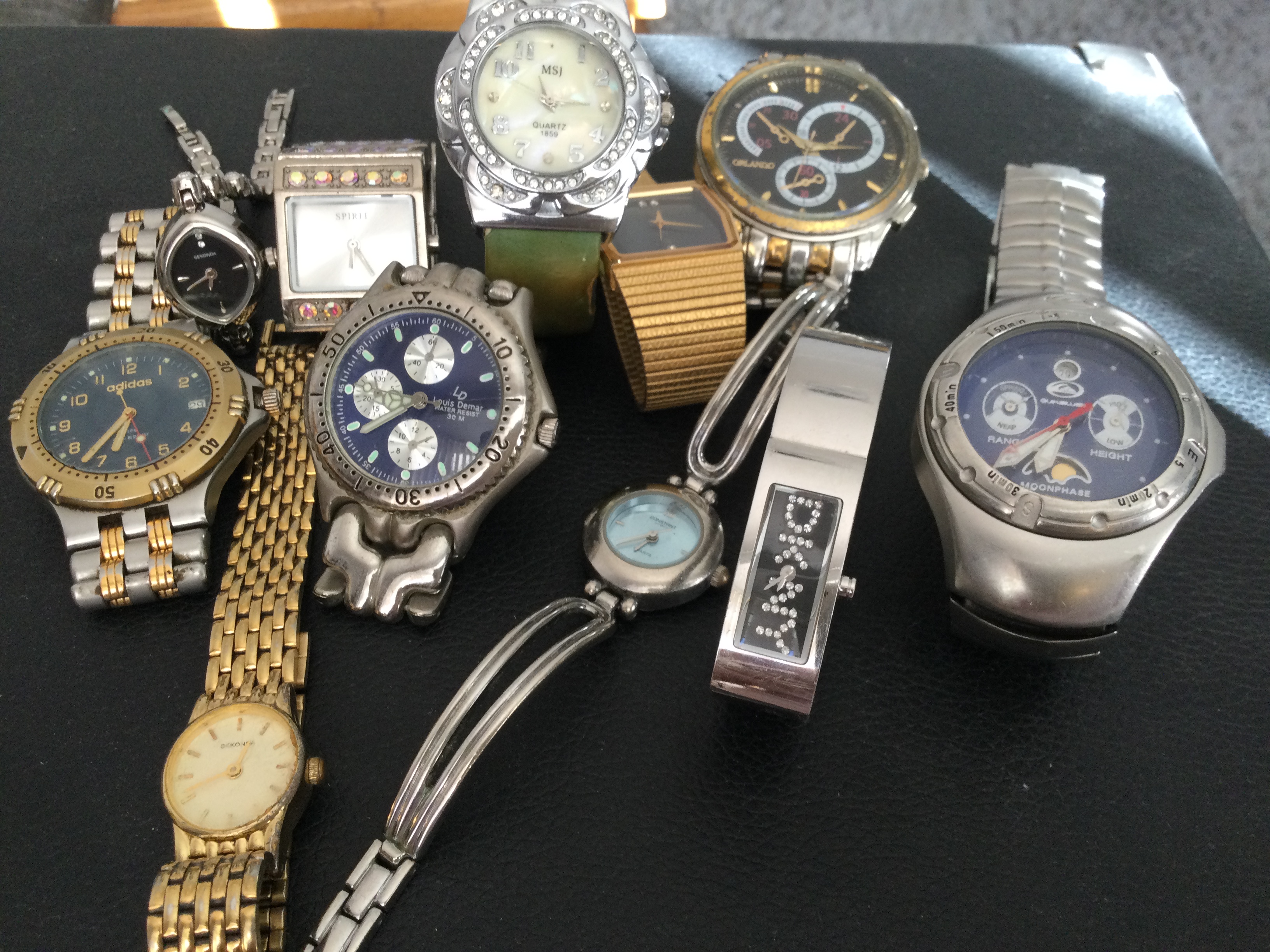 Collection of 11 Watches , Adidas, Sekonda, DKNY, Constant Etc (GS 10) - Image 2 of 5