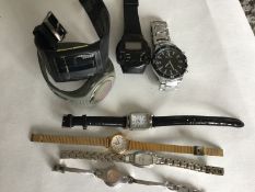 Collection of 8 Ladies & Gents Watches, Sekonda, Fossill Etc (GS 4)