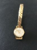 Montine Gold Plated Swiss Ladies Wristwach (Gs24)