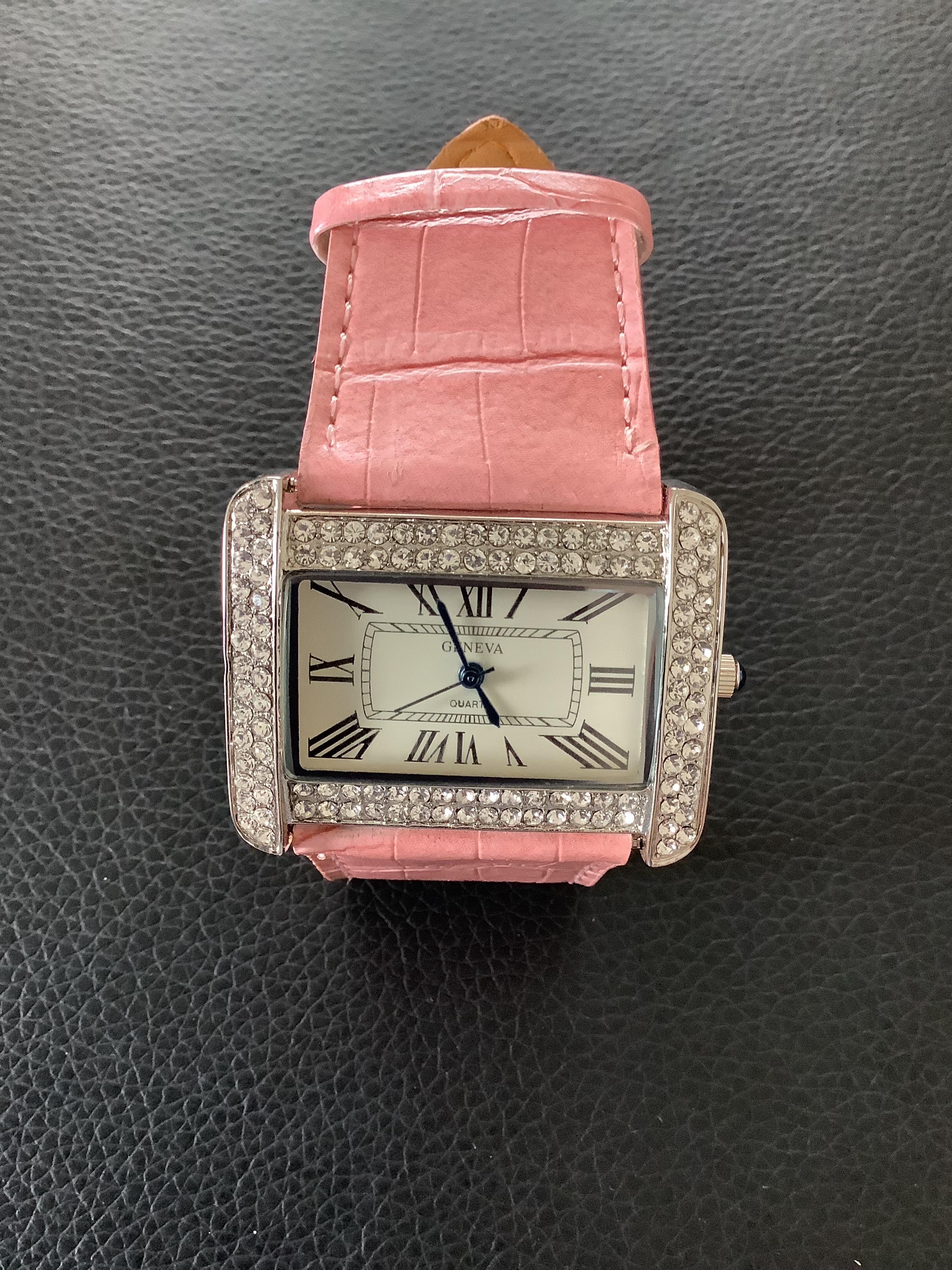 Ladies/Girls Pink GENEVA Wristwatch (GS 162 ) - Image 3 of 7