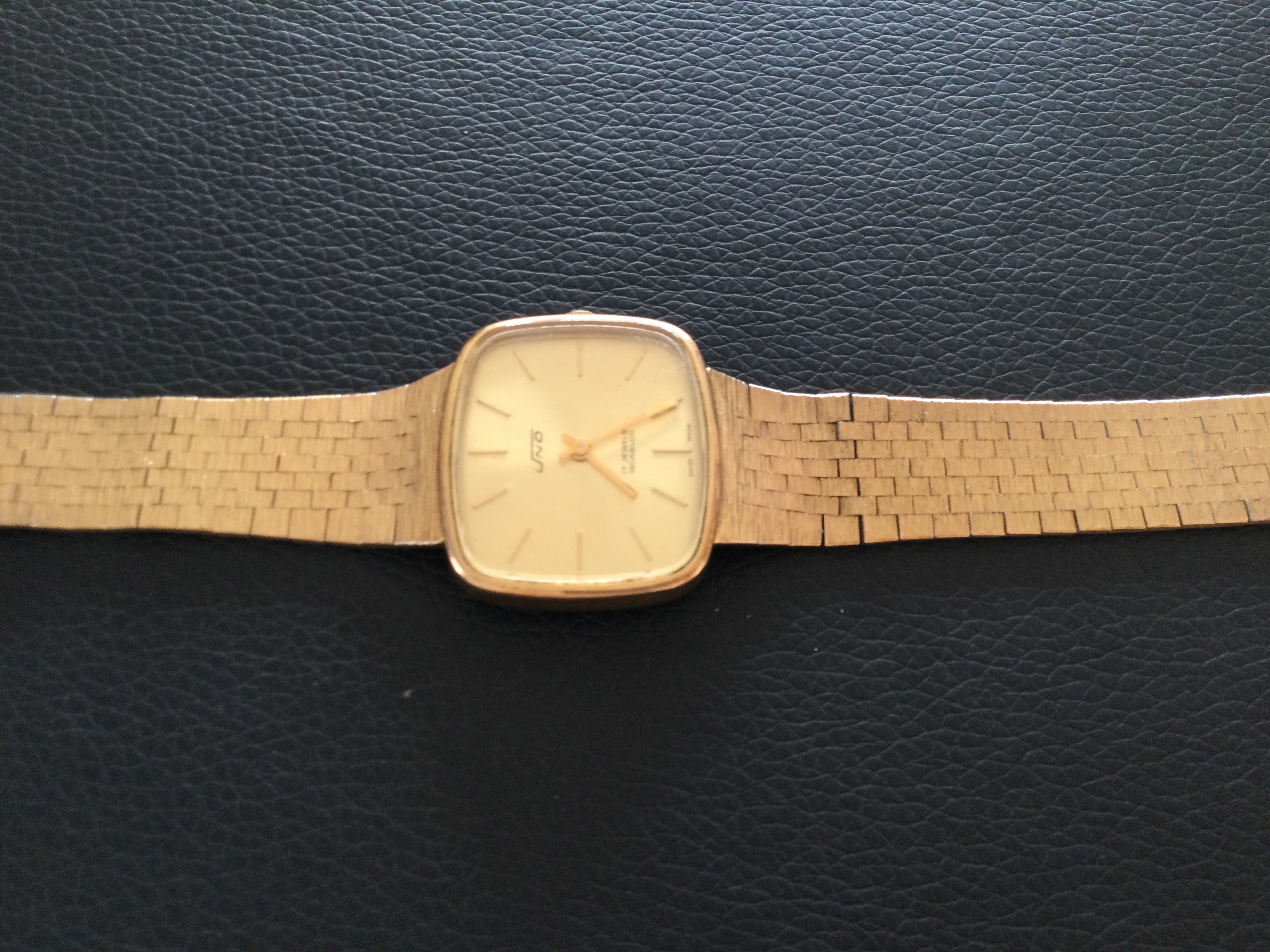 Uno Gents Or Ladies Gold Plated Swiss Quartz Wristwatch (Gs63) - Image 3 of 5