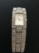 Fabulous A D & G Ladies Diamante Wristwatch (GS 132)