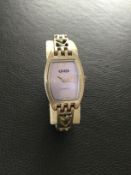 AB Quartz Ladies Wristwatch with Decorative Heart Bracelet (GS 122)