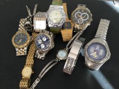 Collection of 11 Watches , Adidas, Sekonda, DKNY, Constant Etc (GS 10)