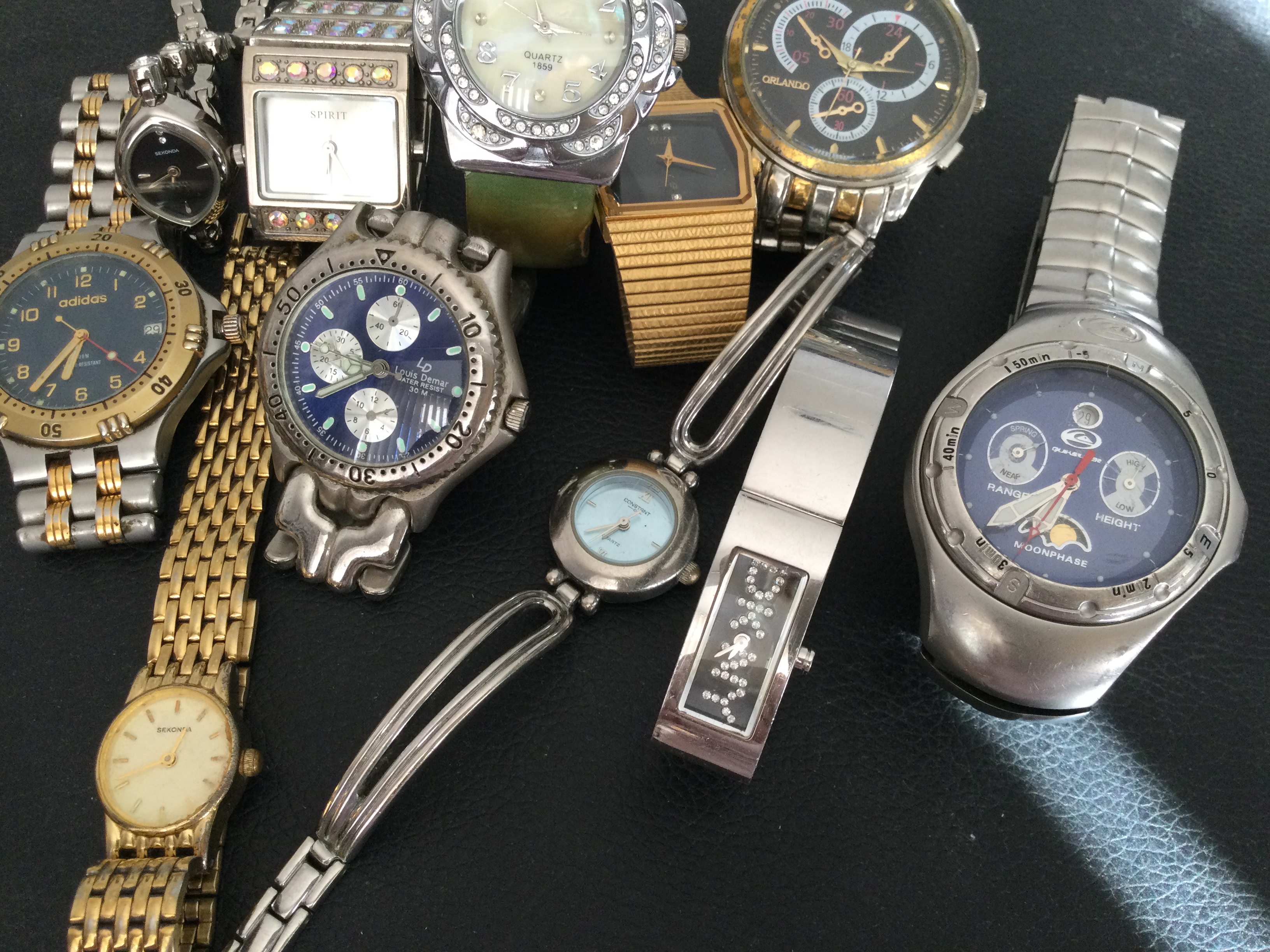 Collection of 11 Watches , Adidas, Sekonda, DKNY, Constant Etc (GS 10) - Image 3 of 5