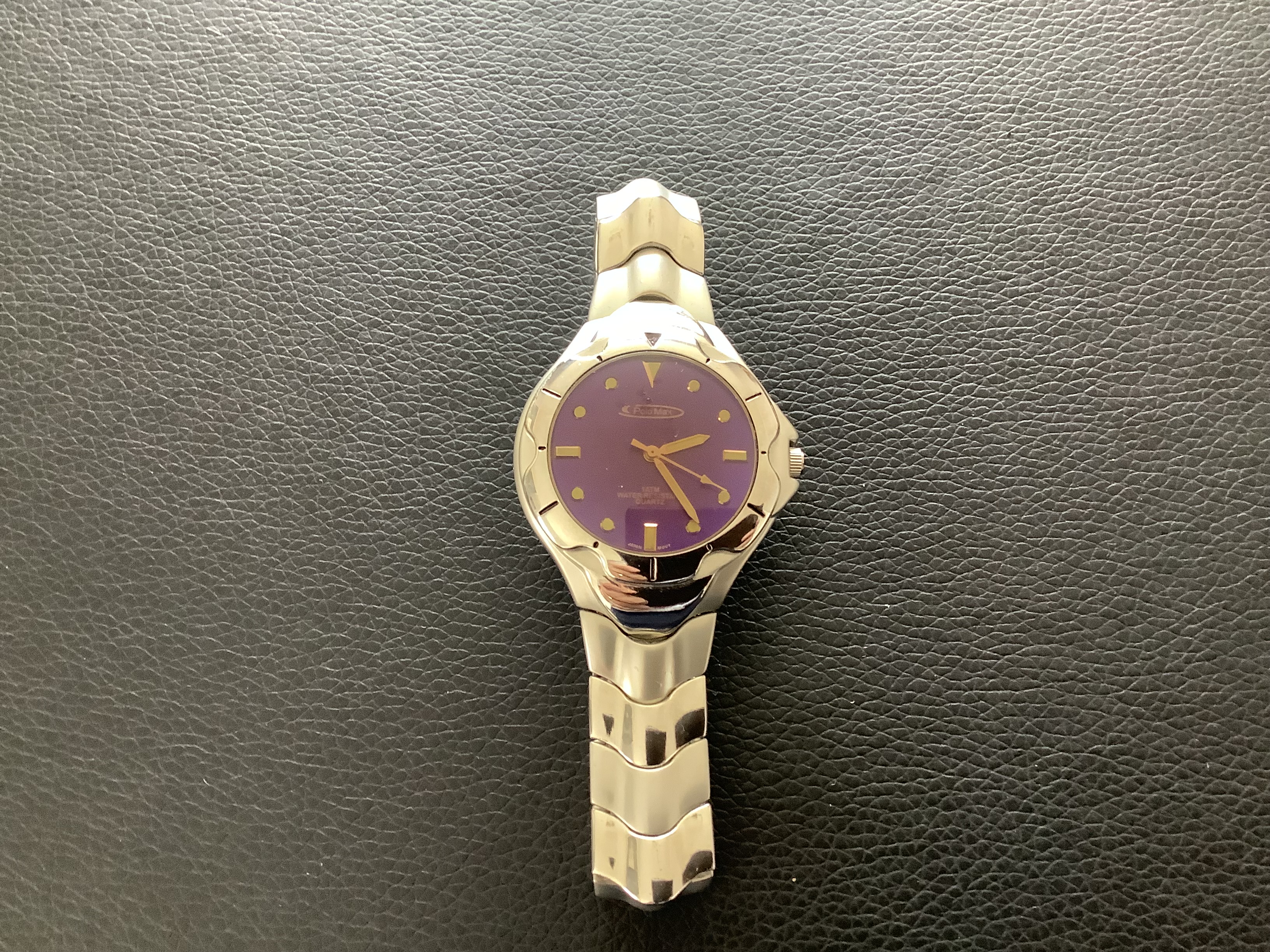 Polo Max Unisex 'As New' Wristwatch with mirror effect Face (GS 145) - Image 4 of 6