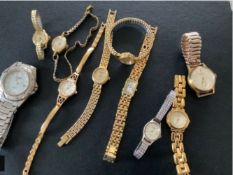 Collection of 10 Wristwatches, Sekonda, Rotary, Pulsar etc (GS 56)