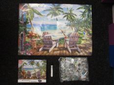 100pcs brand new 1000pc Jigsaw set